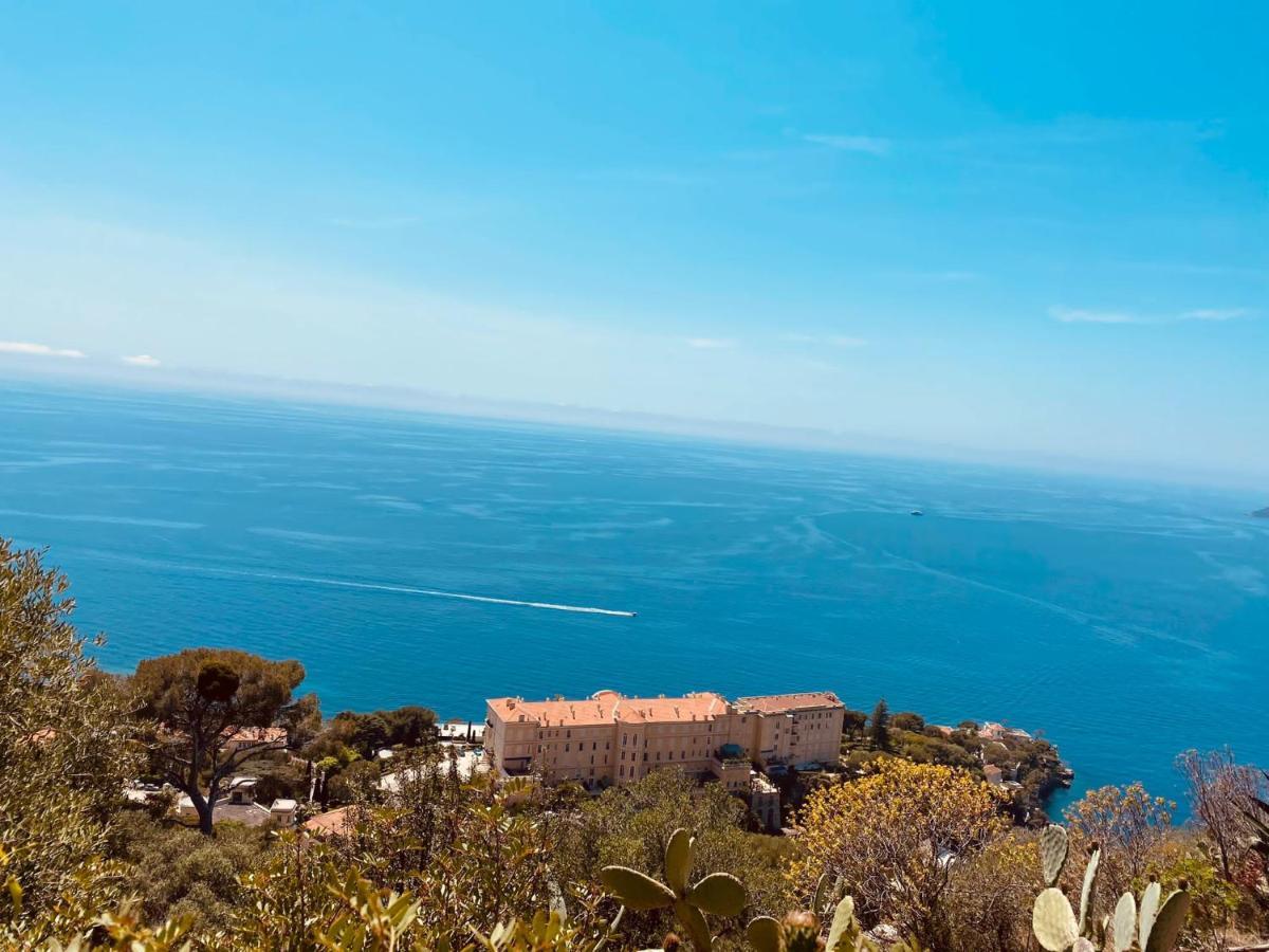 Luxueux Appartement - Vue Mer - Piscine - Free Parking - Monaco 카프다일 외부 사진