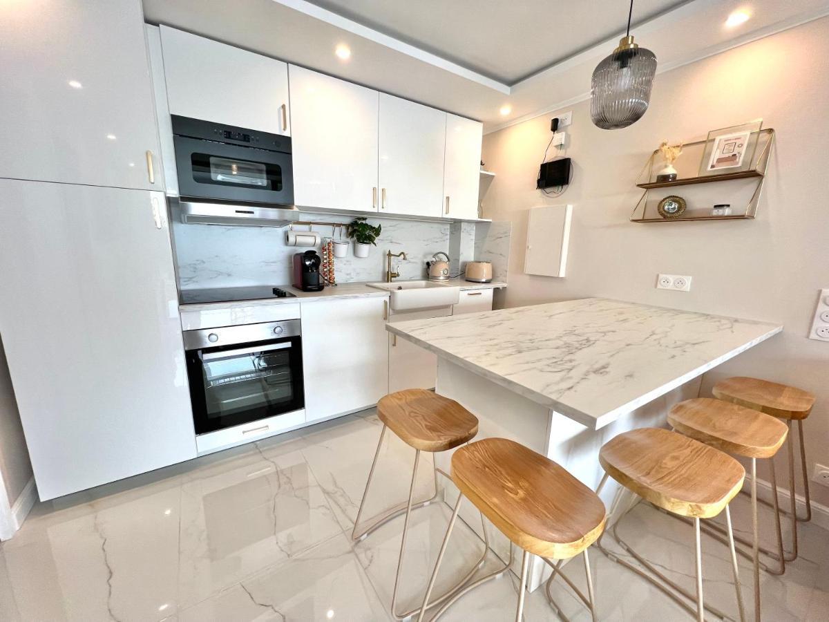 Luxueux Appartement - Vue Mer - Piscine - Free Parking - Monaco 카프다일 외부 사진