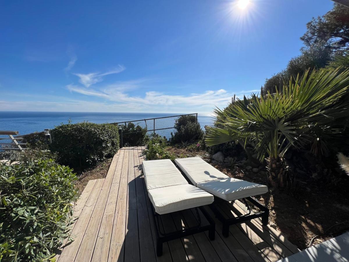 Luxueux Appartement - Vue Mer - Piscine - Free Parking - Monaco 카프다일 외부 사진