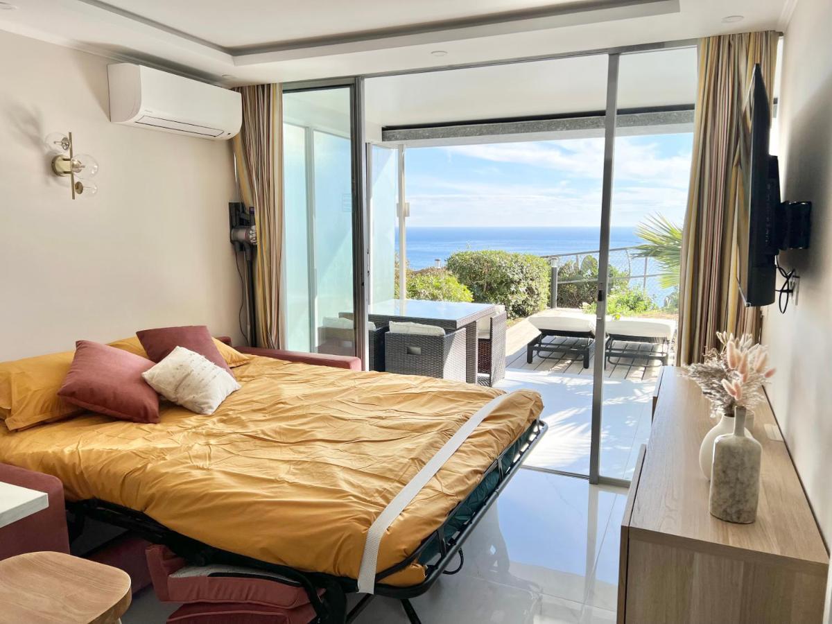 Luxueux Appartement - Vue Mer - Piscine - Free Parking - Monaco 카프다일 외부 사진