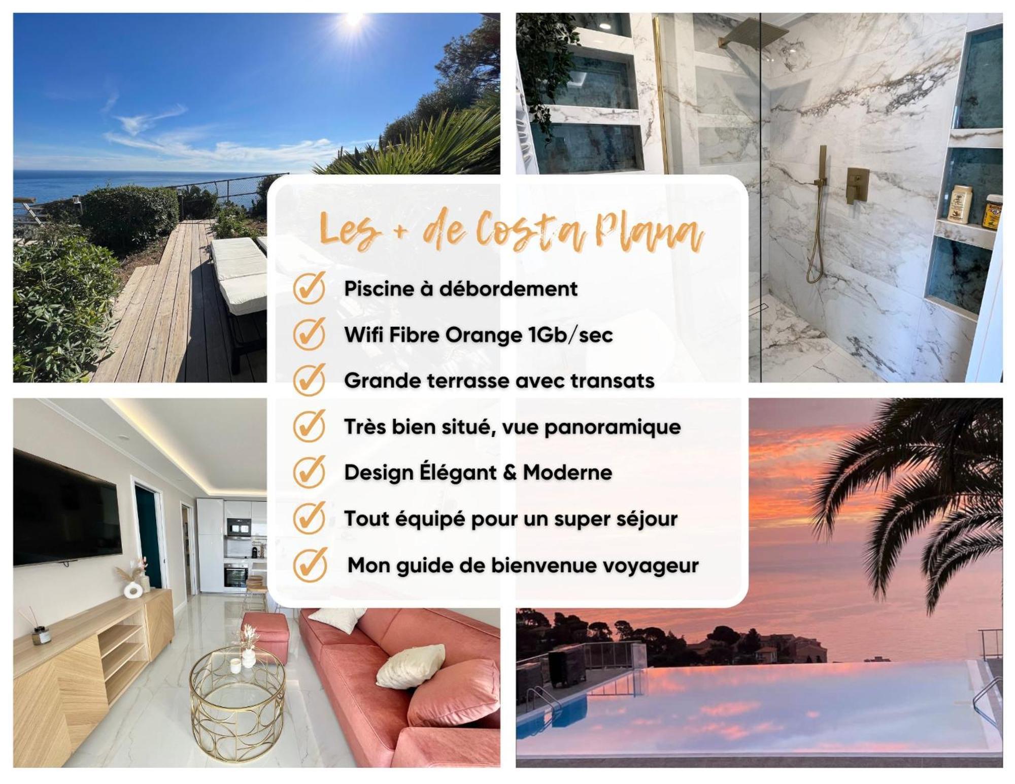 Luxueux Appartement - Vue Mer - Piscine - Free Parking - Monaco 카프다일 외부 사진